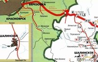 первая линия М-53, свет, река, асфальт, авт. ост., 25 км. от Красноярска - Изображение #1, Объявление #231816
