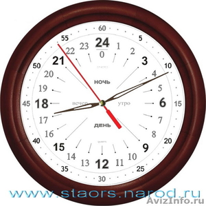 Часы 24 (полярные), настенные в деревянном корпусе. - Изображение #3, Объявление #73574