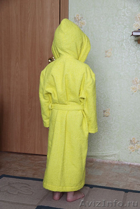 Детский махровый халат с капюшоном (100% хлопок) - Изображение #2, Объявление #245312