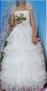 Свадебное платье р44-50(карсет) рост до185см - Изображение #3, Объявление #393287