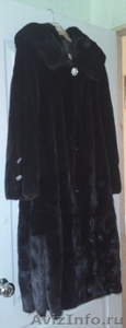 Продам Норковую шубу, цельная, длинная, blacklama - Изображение #3, Объявление #433637
