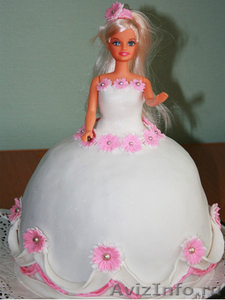  Оригинальный торт-кукла на праздник! - Изображение #2, Объявление #498256