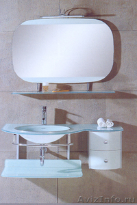 РАСПРОДАЖА стеклянной мебели для ванных комнат - Изображение #1, Объявление #755304