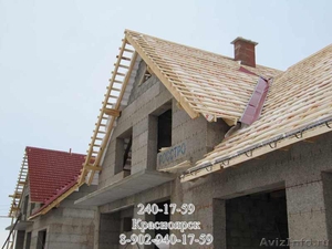 Строительство дома. Облицовка, фасады, заборы, благоустройство. Красноярск  - Изображение #4, Объявление #759763