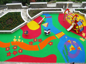 Резиновое покрытие для детских площадок - Изображение #1, Объявление #1255020