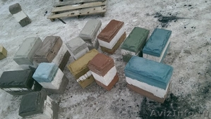 Блоки, брусчатка, тротуарные плиты, заборы из кремне-гранита - Изображение #5, Объявление #1363070