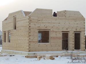 Строительство дома, бани. Фундамент. Сруб. Крыша.  Красноярск   - Изображение #3, Объявление #756437