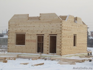 Строительство зимой брусовых домов, бань.  - Изображение #7, Объявление #459820