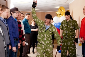 Поздравление с 23 февраля в офисе Красноярск - Изображение #1, Объявление #1603763