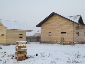 Строительство зимой брусовых домов, бань.  - Изображение #4, Объявление #459820