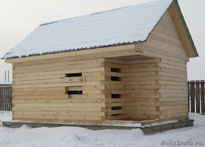 Строительство зимой брусовых домов, бань.  - Изображение #5, Объявление #459820