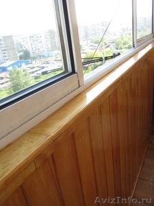 Балконы. Лоджии. Обшивка и утепление внутреннее  v  Красноярске - Изображение #1, Объявление #1541996