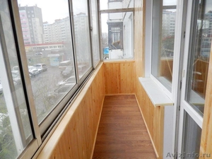 Балконы. Лоджии. Обшивка и утепление внутреннее  v  Красноярске - Изображение #4, Объявление #1541996