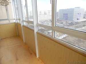 Внутренняя обшивка балконов вагонкой.    Красноярск - Изображение #6, Объявление #768446